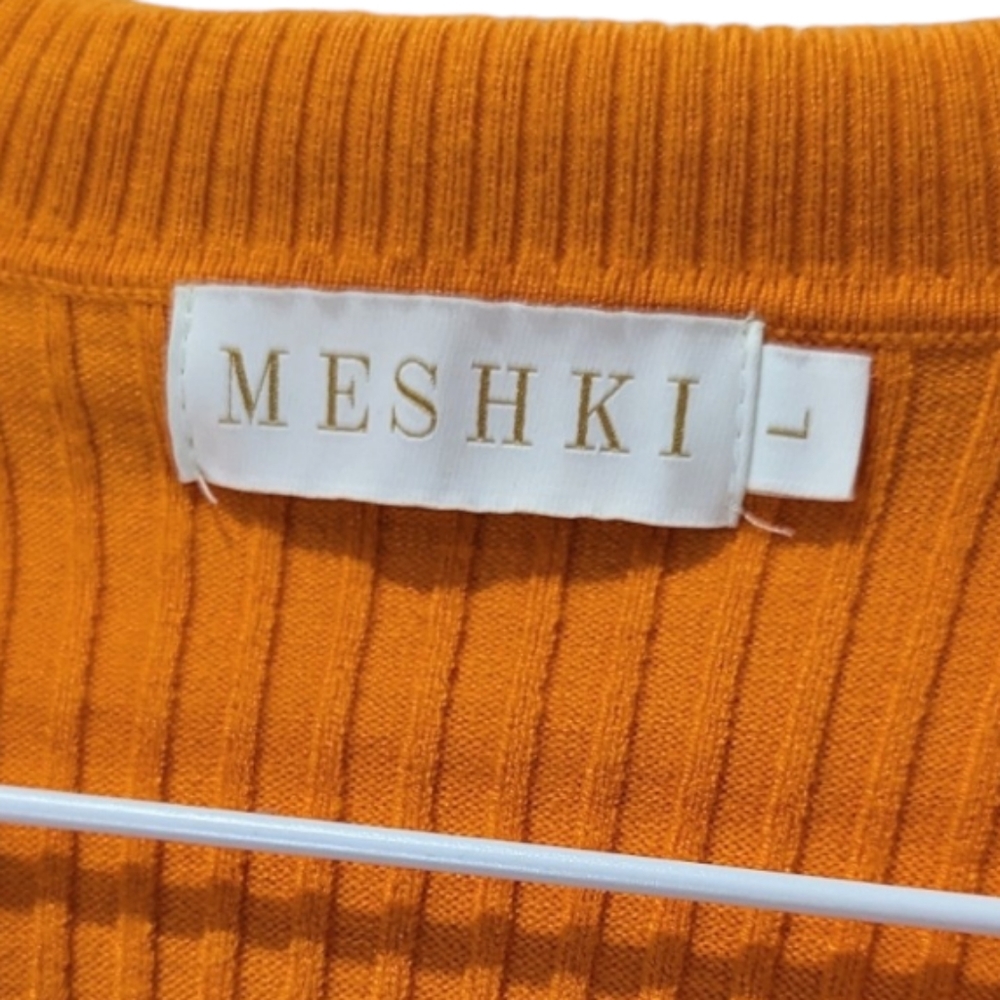 Meshki Esma Knitted Button Down Short Sleeve Mini… - image 7